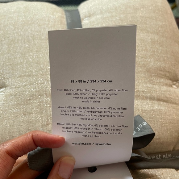 West Elm Quilt - Picture 4 of 5